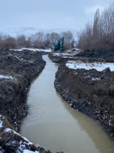 Cemil Çiçek Barajı’nda çalışmalar sürüyor