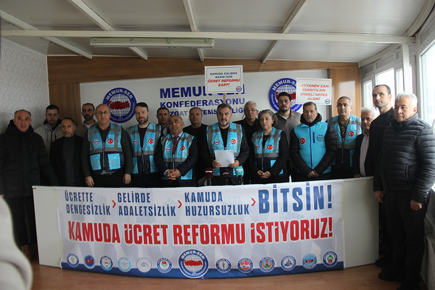 Şerefli: “Ücrette dengesizlik, gelirde adaletsizlik bitsin”