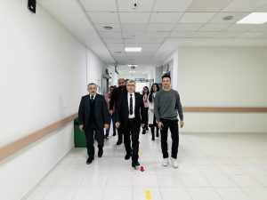 Karaarslan’dan Saraykent Devlet Hastanesi’ne ziyaret