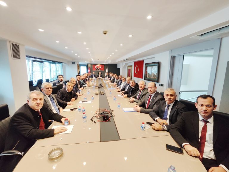 TESKOMB Genel Merkezinde istişare toplantısı