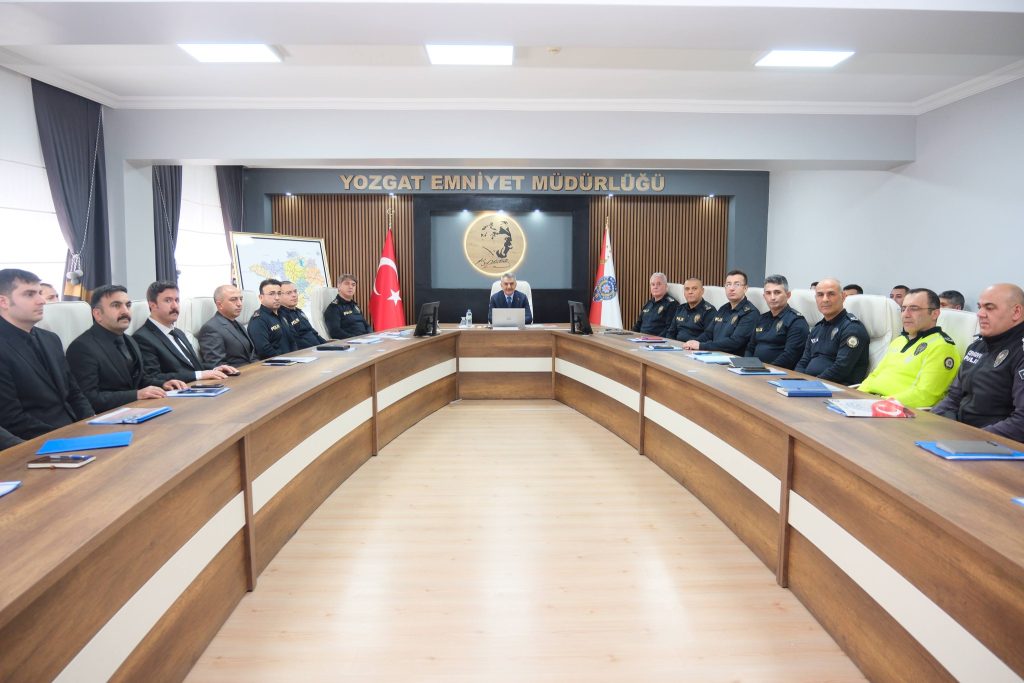 2025 yılı emniyet değerlendirme toplantısı yapıldı