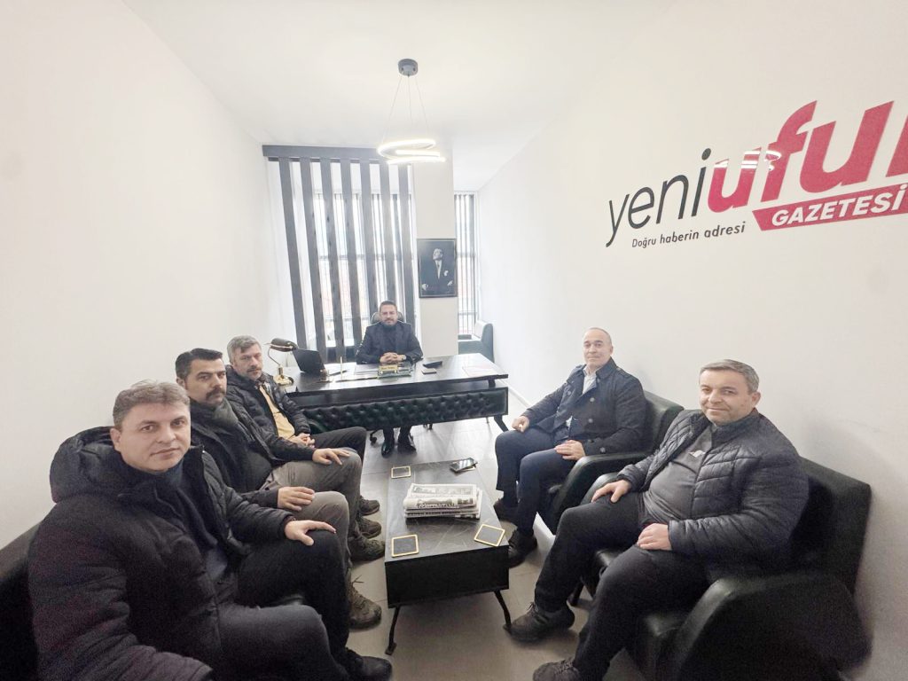 Açıkgöz ve ekibinden gazetemize ziyaret