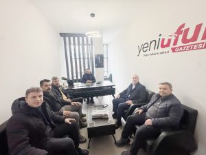 Açıkgöz ve ekibinden gazetemize ziyaret