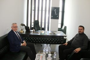 Başkan Arslan’dan gazetemize nezaket ziyareti