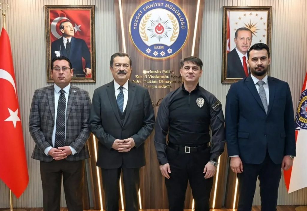 İYİ Parti Heyetinden İl Emniyet Müdürü Koç’a ziyaret