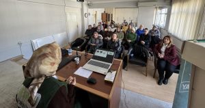 Kadınlara KADES eğitimi verildi