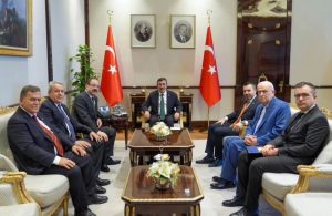  Akgül ve Şahan’dan Yılmaz’a ziyaret