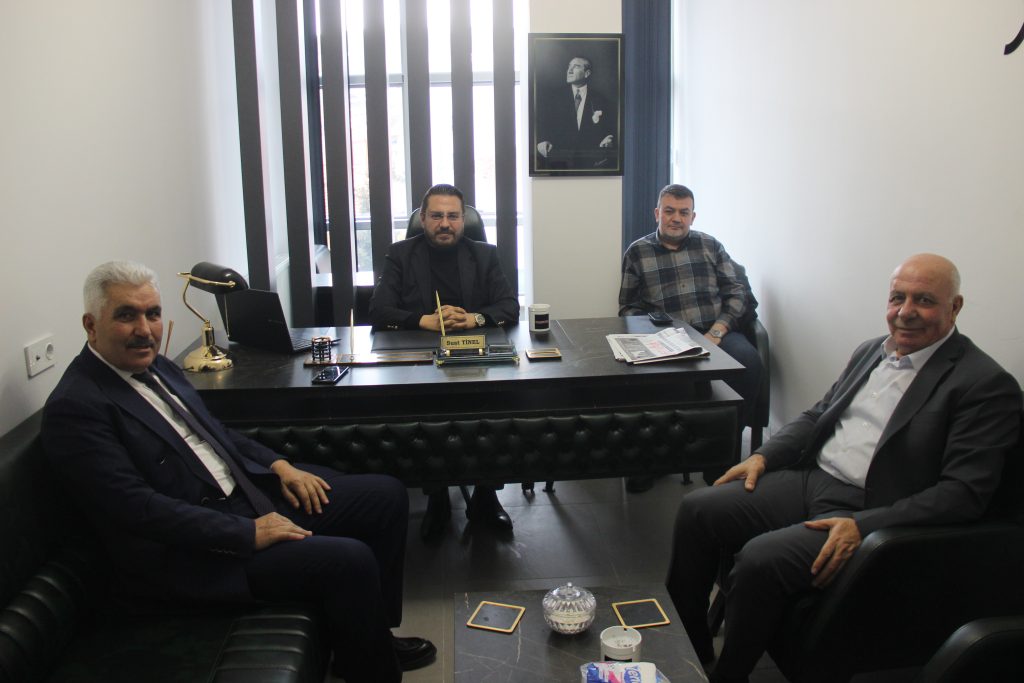 Başkanlardan gazetemize hayırlı olsun ziyareti