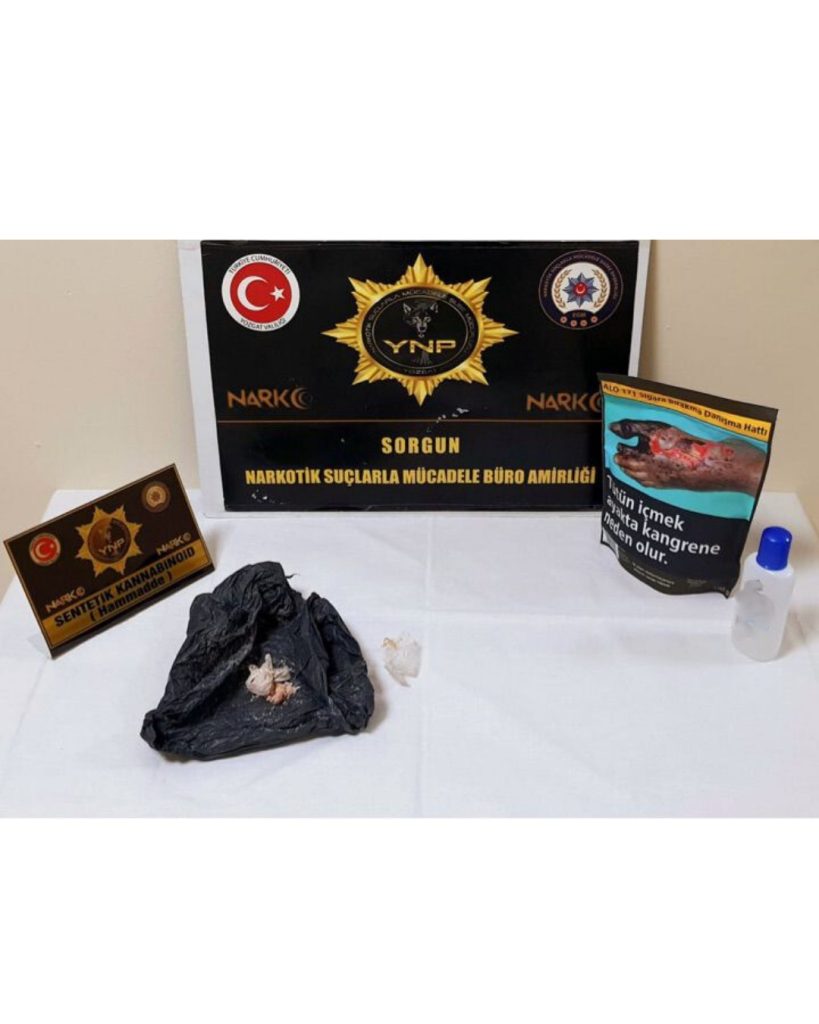 Sorgun’da Narkotik operasyonu