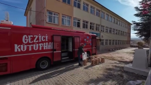 Gezici Kütüphane 4 Bin kitapla yollarda