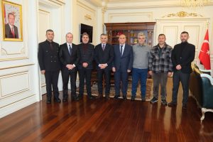 Başkan Gümüş ve yönetiminden Vali Özkan’a ziyaret