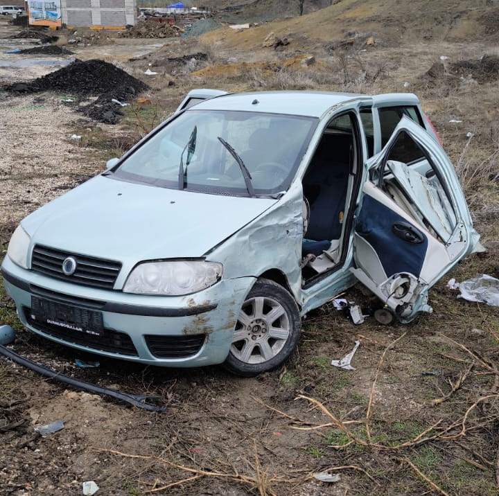 Yozgat’ta iki otomobil çarpıştı: 4 yaralı