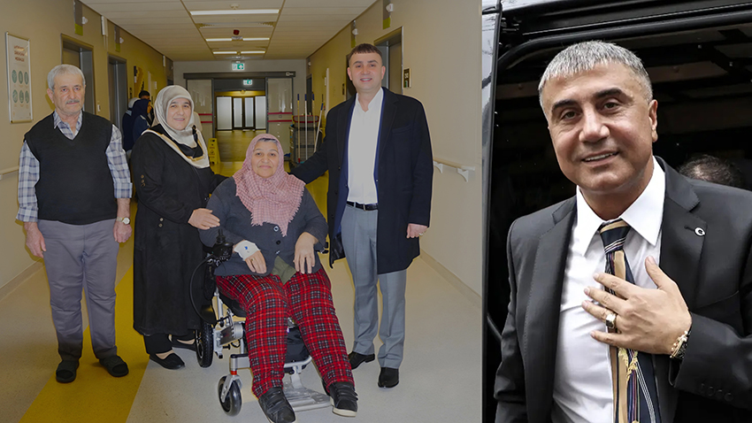 VİDEOLU HABER: Sedat Peker, felçli kadının çağrısını karşılıksız bırakmadı