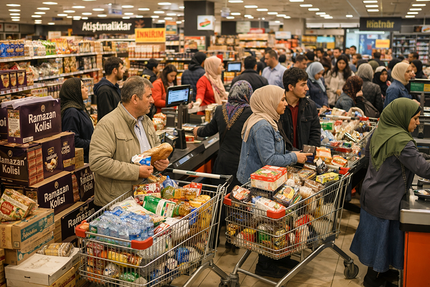 Ramazan’da aç karnına alışveriş bütçeleri zorluyor
