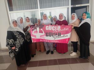 Güçlü Kadınlar Platformu’ndan “Beyaz Örtülü Direniş” etkinliği