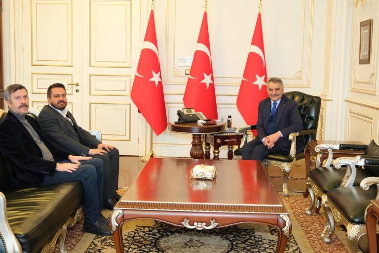 Tinel’den Vali Özkan’a ziyaret