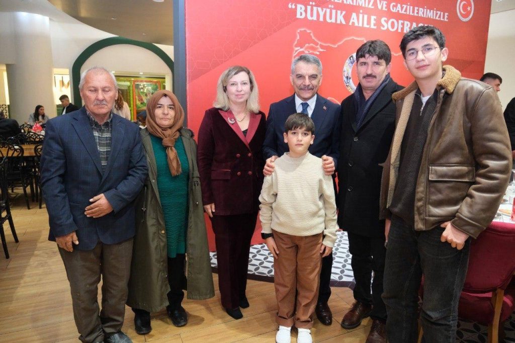 Vali Özkan: Şehit ailelerimiz ve gazilerimiz baş tacımızdır