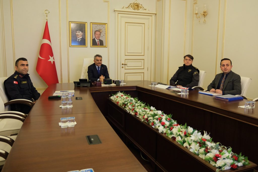 5 İlin Katılımıyla Düzensiz Göç Toplantısı yapıldı