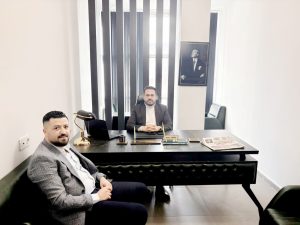 Oğuz  Zararsız’dan gazetemize ziyaret