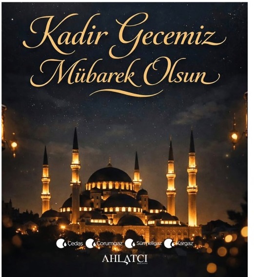 Yozgat Sürmeligaz İşletme Müdürlüğünden Kadir Gecesi Mesajı