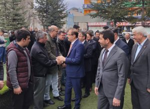 Akgül’den  ilçe ilçe yoğun bayram mesaisi