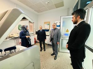 Karaarslan sahada ziyaretlerini sürdürüyor