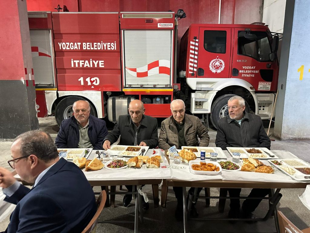 Yozgat İtfaiye Müdürlüğünden vefa iftarı