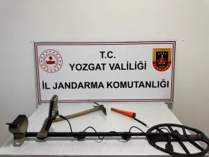 Jandarmadan kaçak kazıya suçüstü