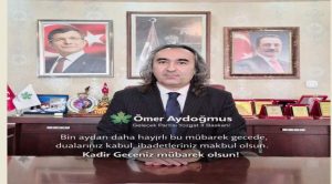 Gelecek Partisi Yozgat İl Başkanı Aydoğmuş’dan kandil mesajı