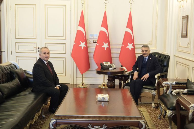 POMEM Müdürü Tokay’dan  Vali Özkan’a ziyaret