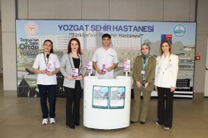 Yozgat Şehir Hastanesi’nden dijital farkındalık standı