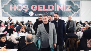 Sedef ve MHP heyeti Sorgun’daki birlik iftarına katıldı