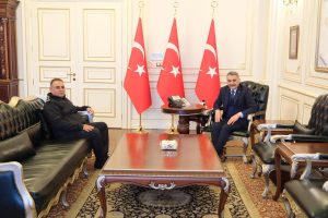 POMEM Müdürü Göçer’den Vali Özkan’a veda ziyareti