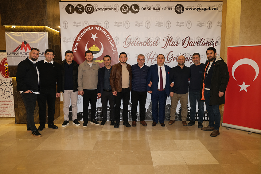 Veteriner hekimler aynı sofrada buluştu