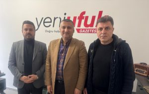 Gazetemize tebrik ziyaretleri devam ediyor