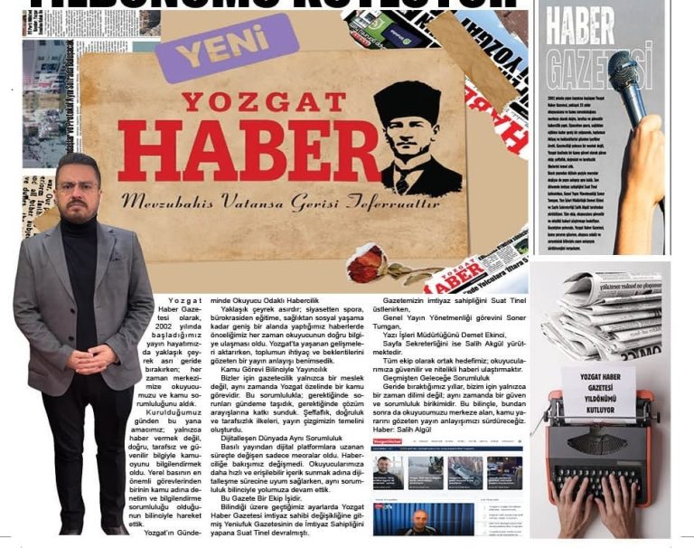 Çeyrek asra dayanan güven ve sorumluluk