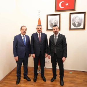 Akgül ve Şahan’dan Bakan Çiftçi’ye ziyaret