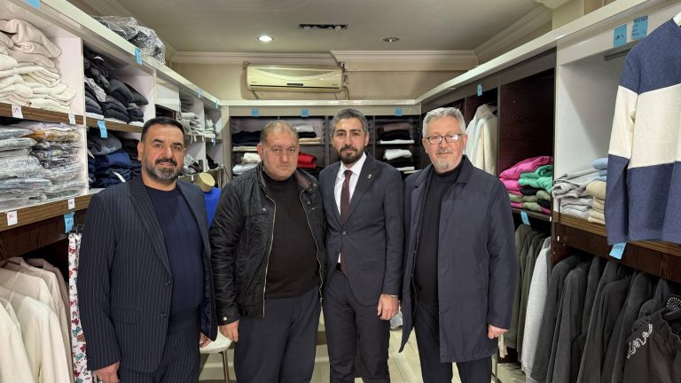 AK Parti Merkez ilçe’den esnaf ziyareti