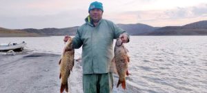 Barajda su seviyesi yükseldi balık üreticilerinin yüzü güldü