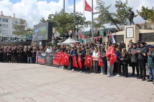  Yozgat’ta Gazze’ye destek çağrısı