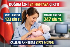 SGK’lı anneye 123 Bin, memur anneye 247 bin TL