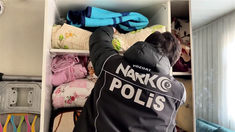 Sorgun’da uyuşturucu operasyonu