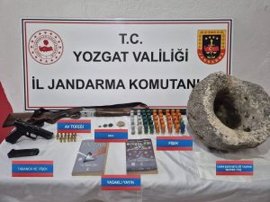 Jandarma’dan kaçak kazı operasyonu