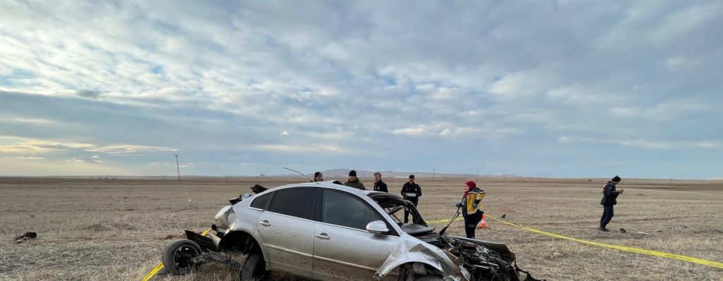 Takla atan otomobilde 1 kişi hayatını kaybetti