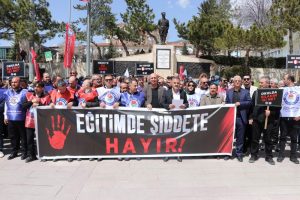 Eğitim sendikalarından şiddete ortak tepki