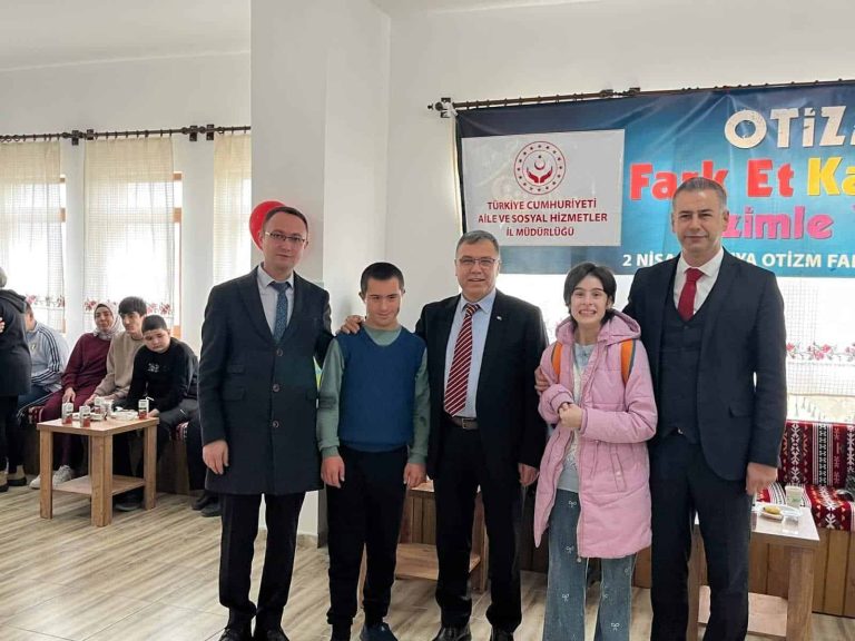 Özel çocuklardan özel etkinlik