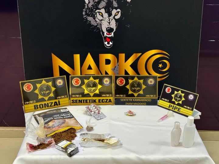 Yozgat’ta uyuşturucu operasyonunda 1 kişi tutuklandı