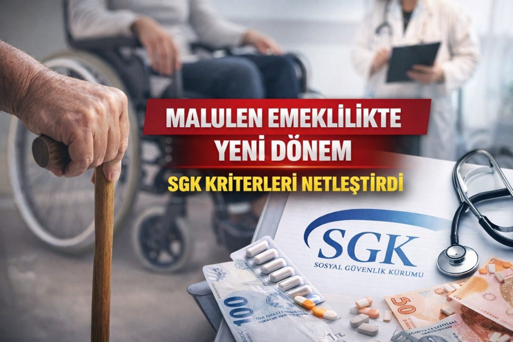 Malulen emeklilikte yeni dönem: SGK kriterleri netleştirdi