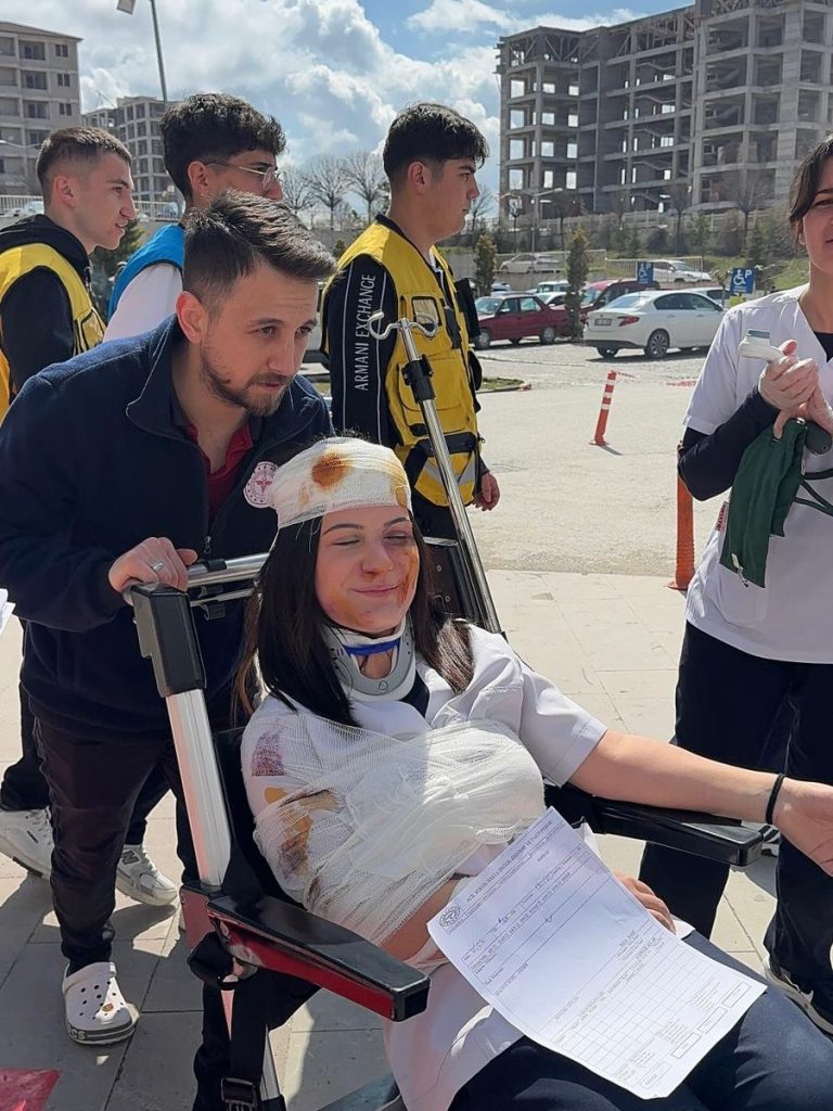 Sorgun Devlet Hastanesi’nde HAP tatbikatı