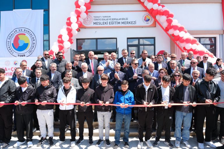 Sorgun TOBB Eğitim Merkezinin temsili açılışı yapıldı